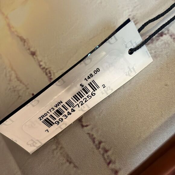 DOONEY & BOURKE PEBBLE GRAIN LEATHER FOLDOVER ZIP CROSSBODY NWT - Picture 3 of 16